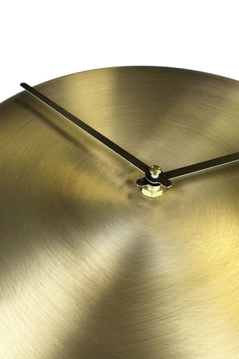 Wallity Reloj de Pared 30Sivmetsaat Decorativo Metal Aluminio Caqui 30x30 cm Silencioso